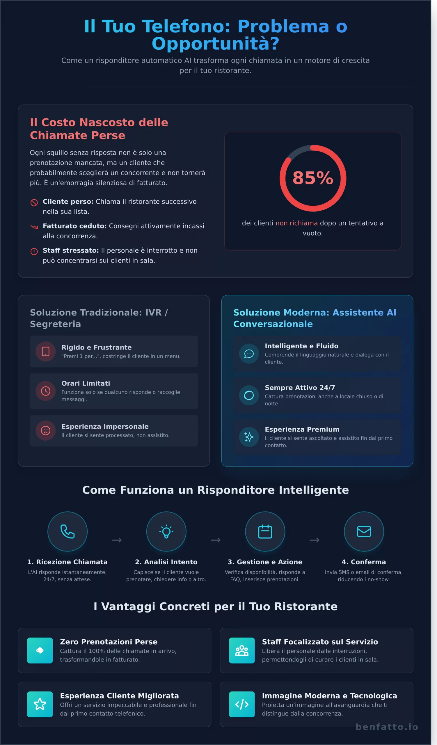Risponditore Automatico Ristorante: La Guida Definitiva per Non Perdere Più Chiamate